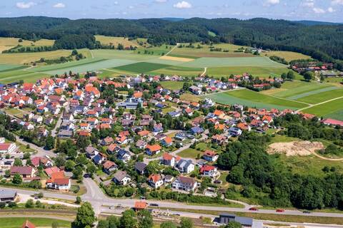 Luftbildaufnahme von Engstingen-Kohlstetten