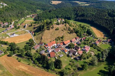 Luftbildaufnahme von Münsingen-Gundelfingen