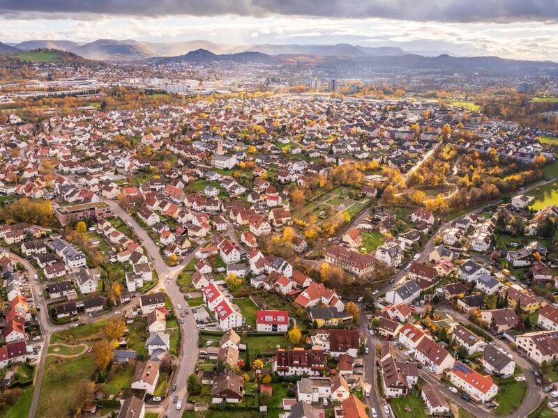 Luftbildaufnahme von Reutlingen-Sondelfingen