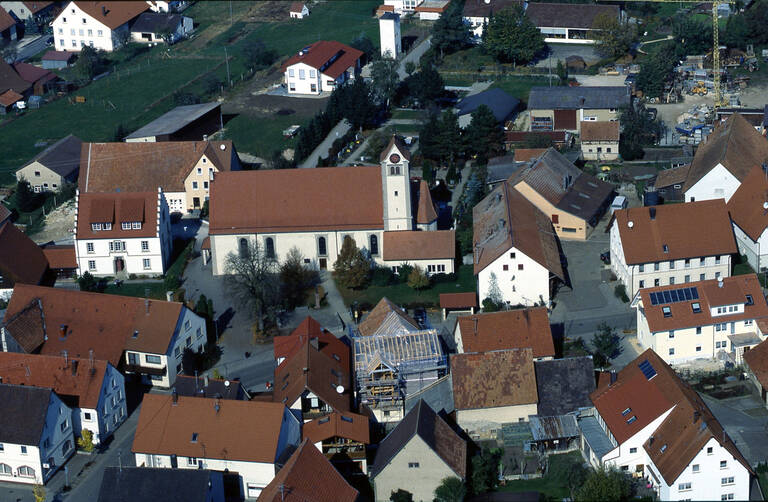 Luftbildaufnahme von Trochtelfingen-Steinhilben