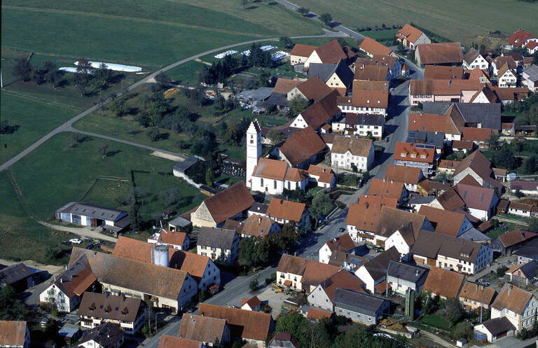 Luftbildaufnahme von Trochtelfingen-Wilsingen